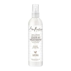 Shea Moisture 100 Percent Virgin Coconut Oil Leave-In Treatment, 8 Ounce