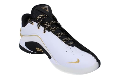 Lebron XXII “Mogul” Basketball Shoes (HV8454-100, White/Metallic Gold/Black) Size 94