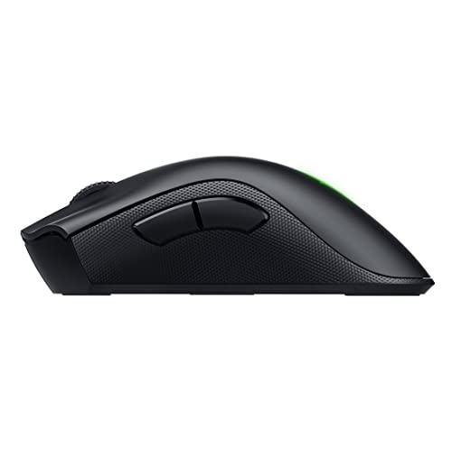Image of Razer DeathAdder V2 Pro Ergonomic Bluetooth Wireless Gaming Mouse with 20, 000 DPI Optical Sensor, Chroma RGB Lighting, Black - (RZ01-03350100-R3A1)