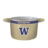 NCAA Washington Huskies Sculpted Gametime Bowl, 23-ounce