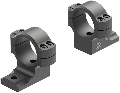 Leupold Backcountry Two-Piece Scope Mount Tikka T-3/T3x Hunter 1 Medium with a Matte Finish