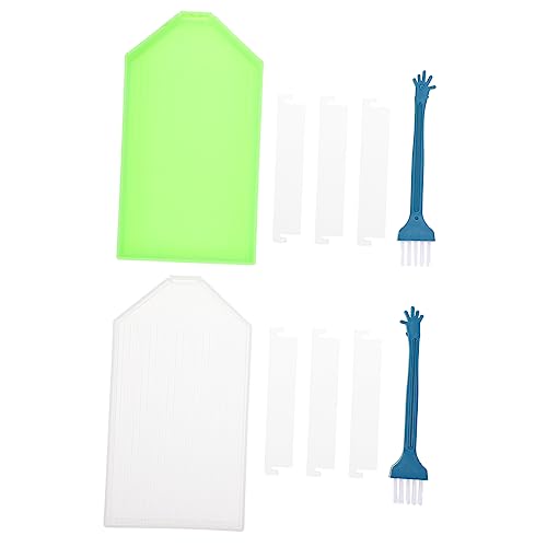 Outils de broderie pratiques jojofuny : 6 plateaux à compartiments pour atelier de diamant DIY