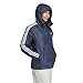 adidas Men's Essentials 3-Stripes Insulated Hooded Jacket, Legend ink, S