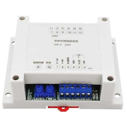 Redresseur SCR-D 220V monophasé de régulation tension et température