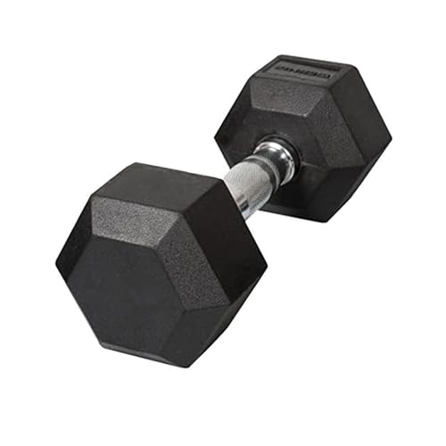 Image of TECHNIX Hexa Rubber Dumbbells Set for Men & Women Professional Exercise Dumbbells (20Kg)