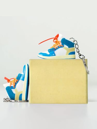 Image of CLA6 3D Sneaker Keychain | Miniature Shoe Keyring | Handcrafted And Hand-painted | Diverse Collection | Unisex