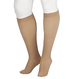 Juzo Soft 2001 20-30mmHg Calze a compressione a punta chiusa al ginocchio, beige, 2 (II)