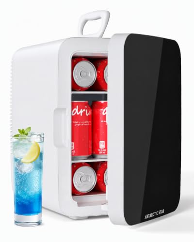 Image of Antarctic Star 10L Compact Mini Fridge, 2.6 Gal Portable Small Refrigerator