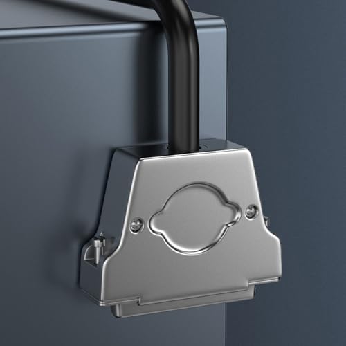 Cable SCSI DB78 con carcasa metálica blindada para transmisión de datos 7