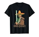 Obi Juan Funny Cinco De Mayo Camisa México Película Nerd Lover Camiseta