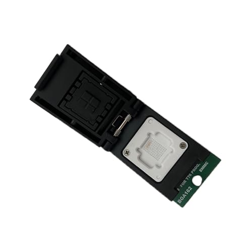 Adaptador BGA162 de alta compatibilidad para dispositivos T76, programación eficiente de chip EMMC, sondas de prueba con resorte, herramienta de programación EMMC de precisión