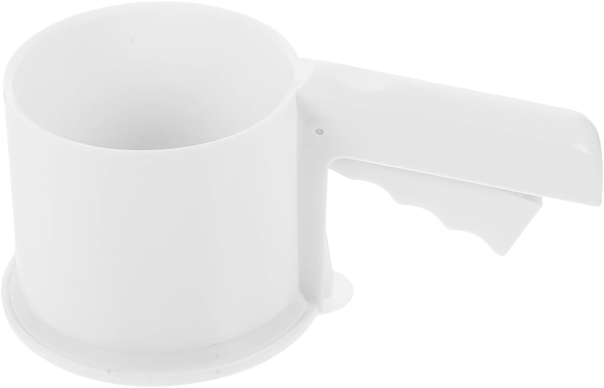 Zerodeko Flour Sifter for Baking Fine Mesh Sifter for Powdered Sugar Reusable Manual Flour Sieve Tool Semi-Automatic Baking for Ingredients 8.66in
