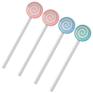 Exceart 4 stks Kids Tong Cleaner Tong Lolly Vorm Scraper Metalen Tong Borstels voor Verse Adem Tandheelkundige…