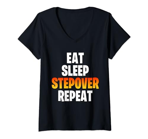 Eat Sleep Stepover Repeat Soccer T-Shirt