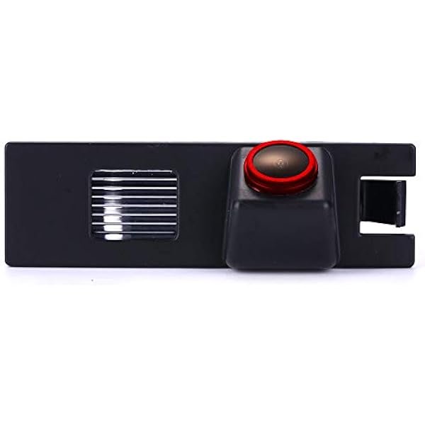【Cool Red】 18 mm obiektyw oświetlenie tablicy rejestracyjnej samochodu kamera cofania, do Opel Astra H Corsa D Zafira B Insignia Haydo MPE/M1 Vectra C Tigra Meriva A Regal Buick Excelle XT/Regal/Fiat Grande Punto