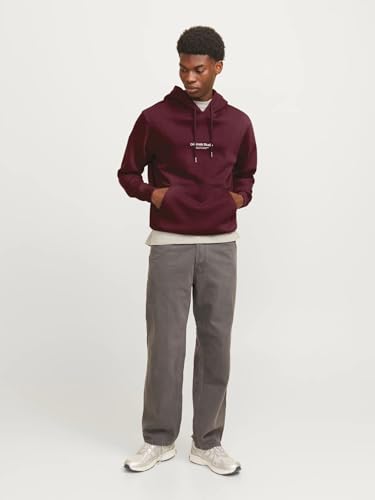 JACK & JONES Herren JORVESTERBRO Sweat Hood, Kapuzenhoodie, Port Royale, L