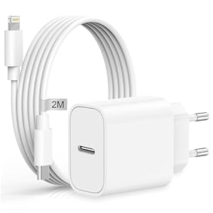 iPhone snellader met oplaadkabel 2M...