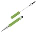 Produktbild ONLINE 30040/3D Mini-Kugelschreiber i-Charm Green, D1-Standardmine, blauschreibend, Stylus Tip, ansteckbar an Kopfhörer-Buchse