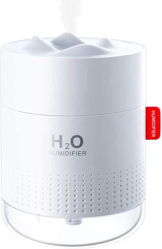 Ultrasonic 500ml Mini Humidifier with Night Light
