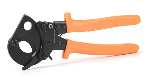 Ratchet Cable Cutter for Cutting Copper and Aluminium Cable Below 500MCM/Dia 32mm/240mm² Mechanical Cable Cutter - Wire Cutter