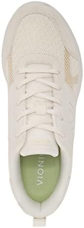 Vionic Women's Brisk Avaiate Walking Sneaker- Supportive Active Sneaker That Includes an Orthotic Insole and Cushioned Outsole for Arch Support, Marshmallow 8 Wide | Image 2