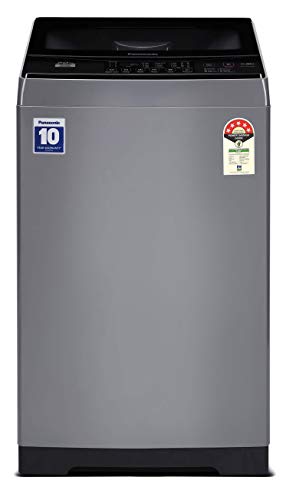 Panasonic 7 Kg 5 Star Fully-Automatic Top Loading Washing Machine (NA-F70LF1HRB, Grey) Panasonic 7 Kg 5 Star Fully-Automatic Top Loading Washing Machine (NA-F70LF1HRB, Grey)