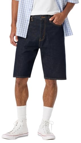 Levi Strauss Signature Gold Mens Loose Denim Shorts, (New) Noir, 34