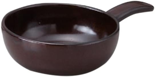 Set of 3 Gratin Dish, Brown One-Handed Gratin, 9.1 x 6.0 x 2.2 inches (23 x 15.2 x 5.5 cm), Heat Resistant, Western Tableware, Cafe, Restaurant, Coffee, Commercial Use, Hotel
