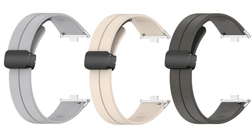 [SHEAWA] for Xiaomi Smart Band 9 Pro/8 Pro/Redmi Watch 5/4 �o���h �x���g 3�_�Z�b�g �����o���h �V���R�� �}�O�l�b�g ���C�o�b�N�� �ւ��o���h �����x���g �A�N�Z�T���[ (���C�g�O���[+�A�C�{��