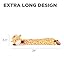 Outward Hound Longidues Giraffe Plush & Squeaky Dog Tug Toy