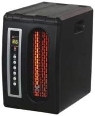 World Marketing of America Comfort Glow Quartz Comfort Furnace - Infrared - Electric - 1500 W - 3 x Heat Settings - Yes - Floo