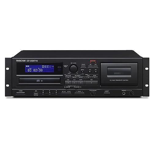 Tascam CD-A580 v2 – CD-Player, Kassettendeck und USB-Recorder