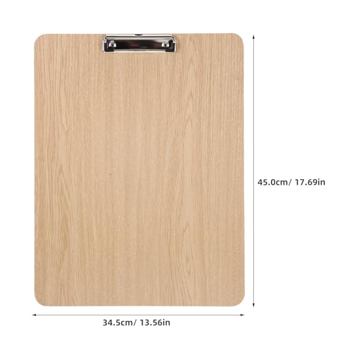 Tablero de dibujo portátil de madera beige resistente con ángulos ajustables 3