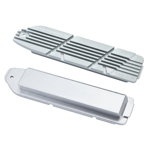 Image of ELUTENG M.2 Heatsink for PS5 NVMe SSD Aluminum Heatsink with 4 Thermal Pads for Playstation 5 and PC Internal M.2 Gen4 NVME PCIE 4.0 SSD Cooling Mounting Post Kit Expansion Slot