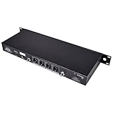 Citronic | Quad Wireless Microphone System with Tuneable UHF License Free Frequencies, Stage, Theatre, Performance | 4 x UHF wireless Handheld Microphones, Independent 7-band EQ for Each Channel - Image 4