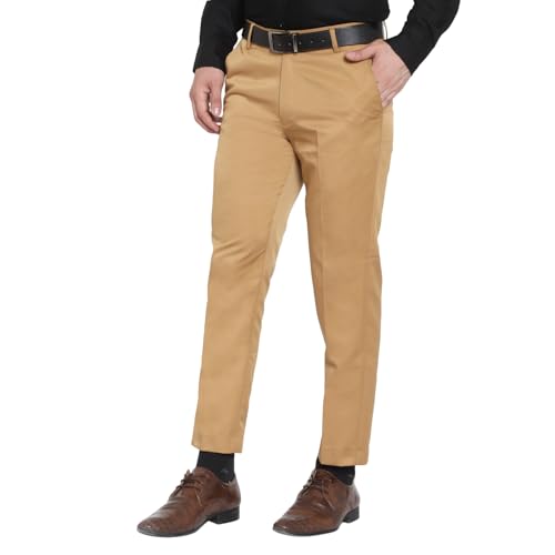 Image of SUCHEH Men's Reguler Fit Polycotton Trouser Pant's Formal Trouser Casual Trouser Pants