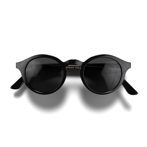 Image of LONDON MOLE Graduate sunglasses | Cool round panto shaped glasses | Men's Women's Unisex | Spring hinges