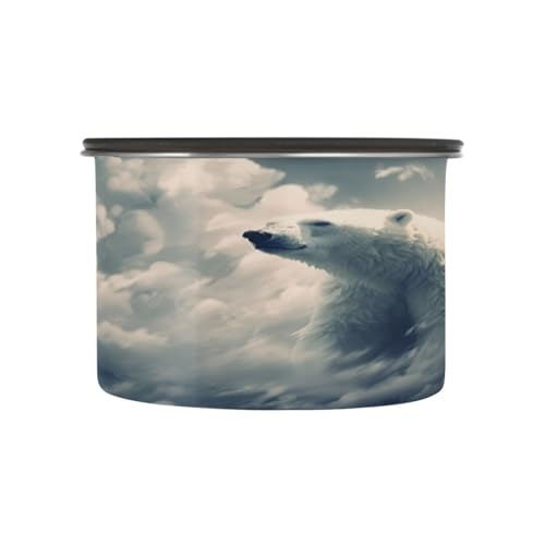 Envase Hermético de Acero Inoxidable para Café 17oz