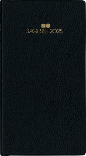 博文館 手帳 2025年 ウィークリー サジェス ビジネス手帳 黒 No.95 (2025年 1月始まり)