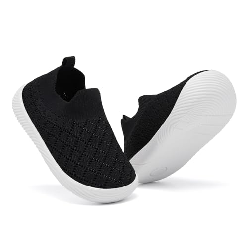 Image of MORENDL Baby Toddler Walking Socks Non-Slip Breathable Unisex Casual Sneakers