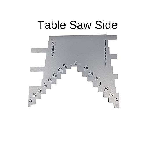 Router Table Saw Circular Saw - Depth Gauge - 3 In 1 Step Tool for Woodworking Projects - Helps Make Your Saw Set Up Fast Easy and Accurate by TOFL
