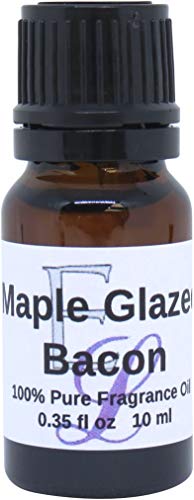 Maple Glazed Bacon Fragrance Oil by Eclectic Lady, 10 ml Premium, Long Lasting Diffuser Oils, Aromatherapy