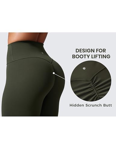 Image of CRZ YOGA Secretsculpt Leggings 25 inch | Butterlift, Buttery Soft, Moderate Compression, Workout, Pilates, No Front Seam, Booty Scrunch Butt, High Waist, for Women