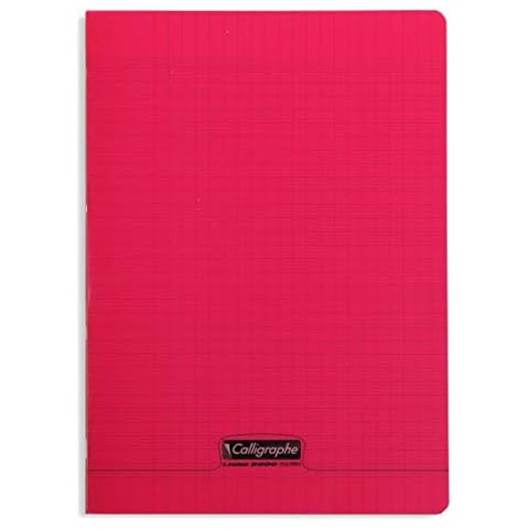 Cuaderno Clairefontaine 8000 Polypro con cuadrícula protectora plástico Cover