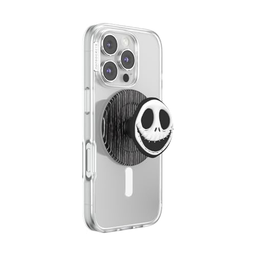 Image of PopSockets Phone Grip for MagSafe, Magnetic Holder, Phone Stand, Disney - King of Fright