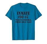 Orange Trump Prison Halloween Impeachment Costume T-Shirt