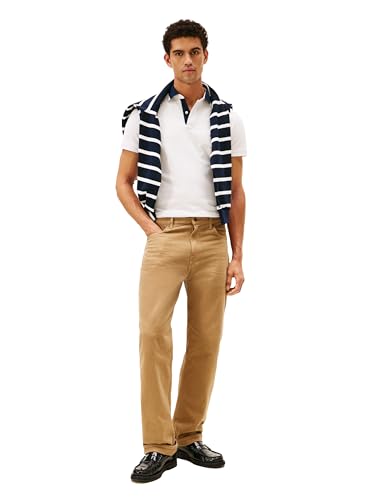 Polo Tommy Hilfiger para Hombre de Manga Corta, Ajuste Regular con Detalle en Cuello Gráfico miniatura 3