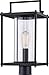 Quoizel GRE9009MBK Garrett Outdoor Post Lantern, 1-Light 150 Watt, Matte Black
