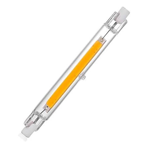 Aoxdi 1x R7S LED 118mm Bulb 10W, Warm White, R7S LED Spotlight Lamp Light, AC 220V-240V Cover