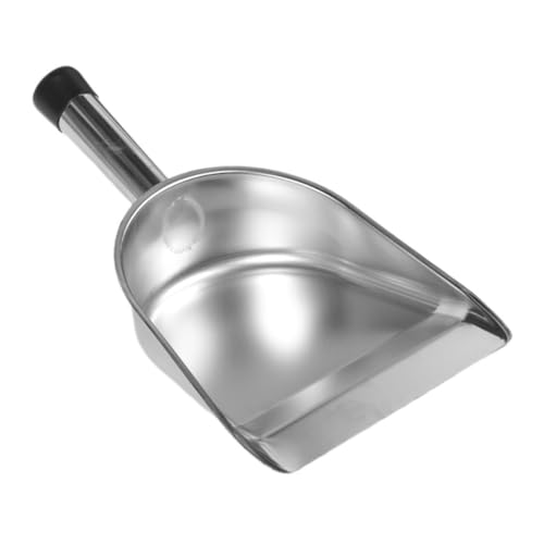 FOMIYES Stainless Steel Dustpan Mini Dustpan Portable Compact Dust Pan Desktop Dustpan Dust Collector Pan Industrial Dust Pans Reusable Dustpan Trash Shovel for Kitchen Silver Plastic Pp